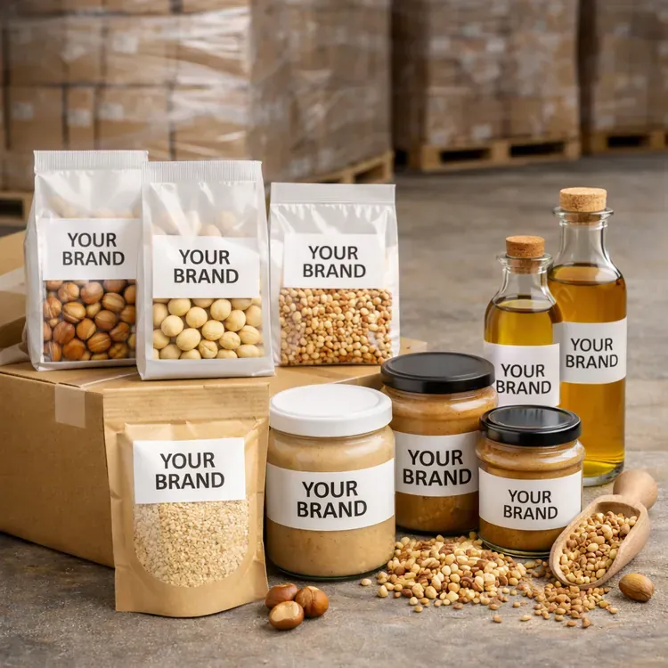 零售包装与自有品牌项目示意图